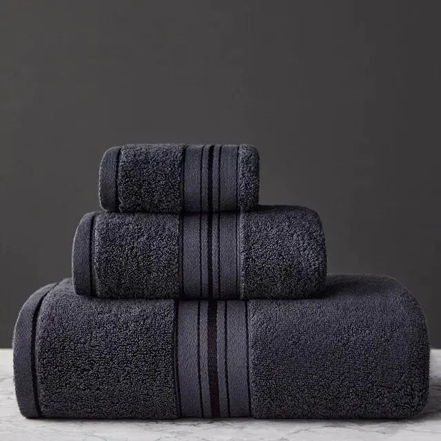 Egyptian Cotton Bath Towel Set