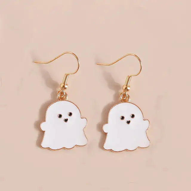 Halloween Themed Drop Earrings