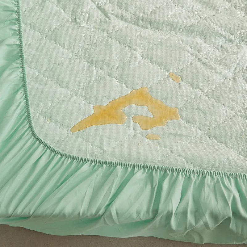 Waterproof and anti-bacterial mattress cover